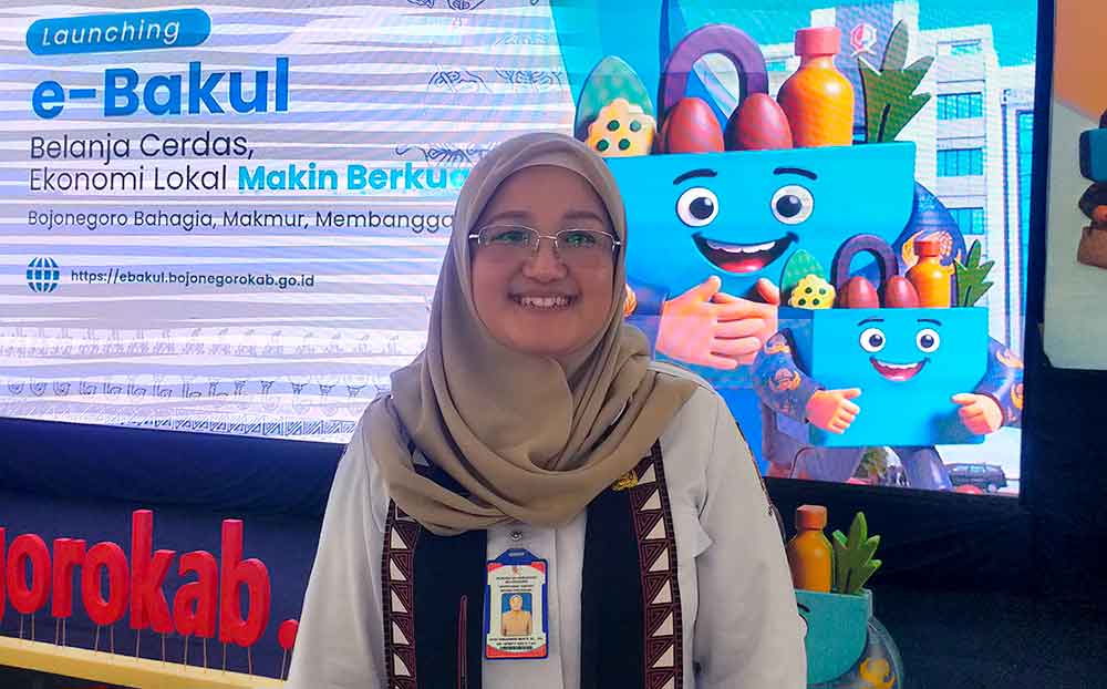 Dyah Enggarini Mukti, Kepala Bagian (Kabag) Organisasi Setda Bojonegoro.