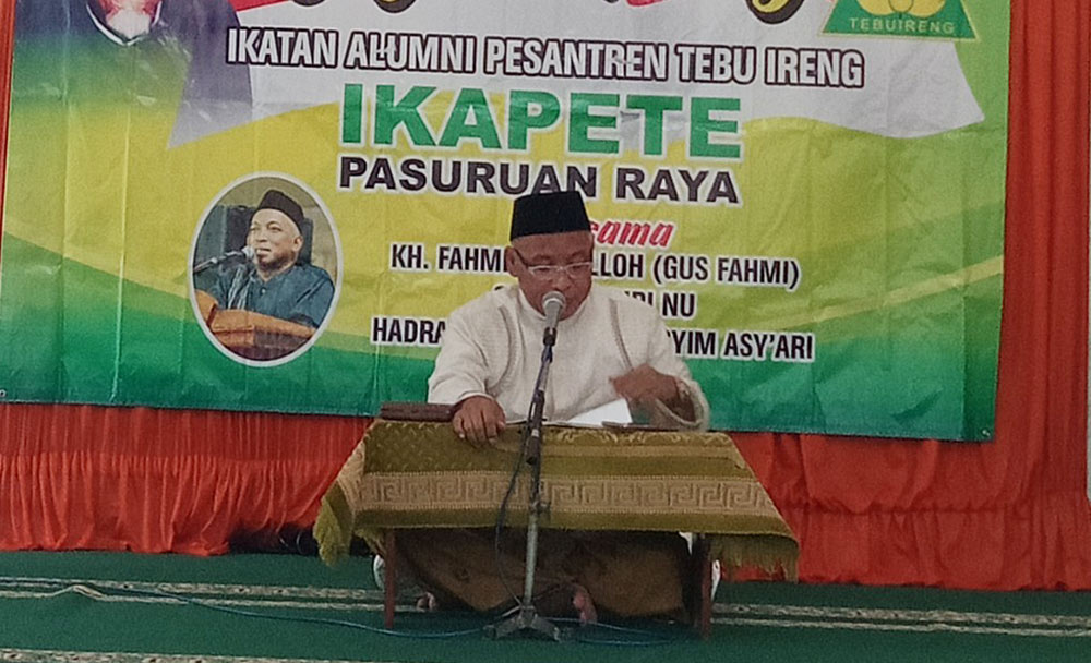 Pengajian Ikapete, Gus Fahmi: Kalau Jadi Pengurus NU Rebutan, Tapi Kalau Ngurusi NU Singitan