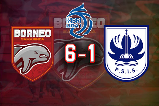 Hasil Liga 1 Borneo FC vs PSIS Semarang: Matheus Pato Hattrick, Pesut Etam Menang 6-1
