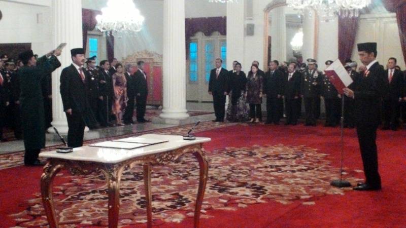 pengangkatan BG jadi kepala BIN