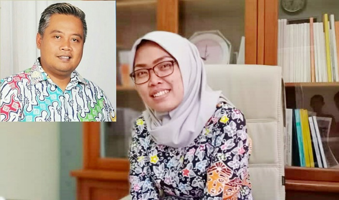 Ketua KPU Kabupaten Malang, Anis Suhartini. Inset: Koordinator Badan Pekerja LSM Pro-Desa, Achmad Khoesairi.