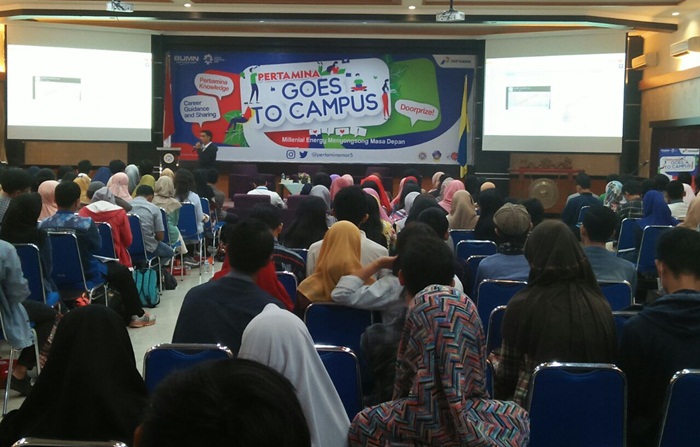 Pasca Surabaya Diguncang Bom, Ratusan Mahasiswa Ikuti Pertamina Goes to Campus
