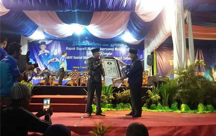 Bupati Malang Hadiri Bina Desa di Kecamatan Jabung