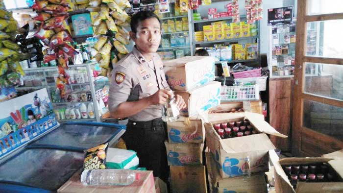Gelar Operasi Bina Kusuma II, Polres Pasuruan Berhasil Sita Ratusan Botol Miras