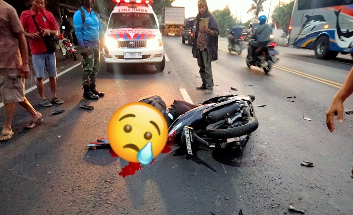 Korban meninggal dalam kecelakaan sebelum dievakuasi.