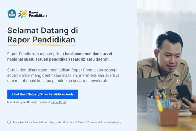 Kemendikbudristek Rilis Platform Rapor Pendidikan Versi 2.0. Foto: Ist