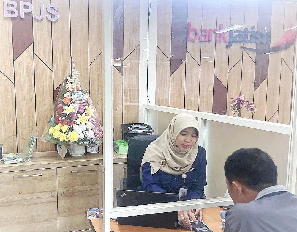 Loket BPJS Kesehatan yang ada di MPP Gresik