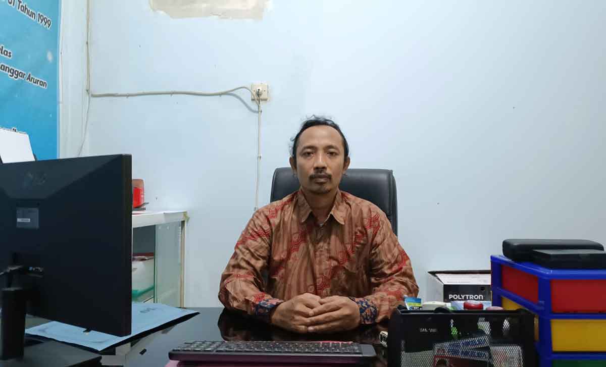Ketua Umum LSM GP3H, Anjar Supriyanto.