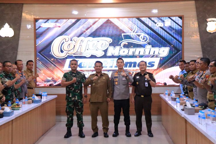 Acara Coffe Morning Harkamtibmas yang diikuti Forkopimda Kabupaten Madiun beserta jajaran