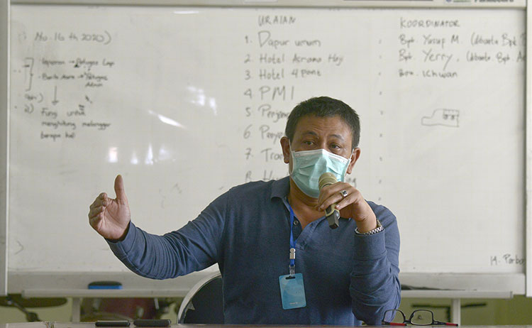 Wakil Sekretaris IV Satgas Percepatan Penanganan Covid-19 Kota Surabaya Irvan Widyanto. (foto: ist)