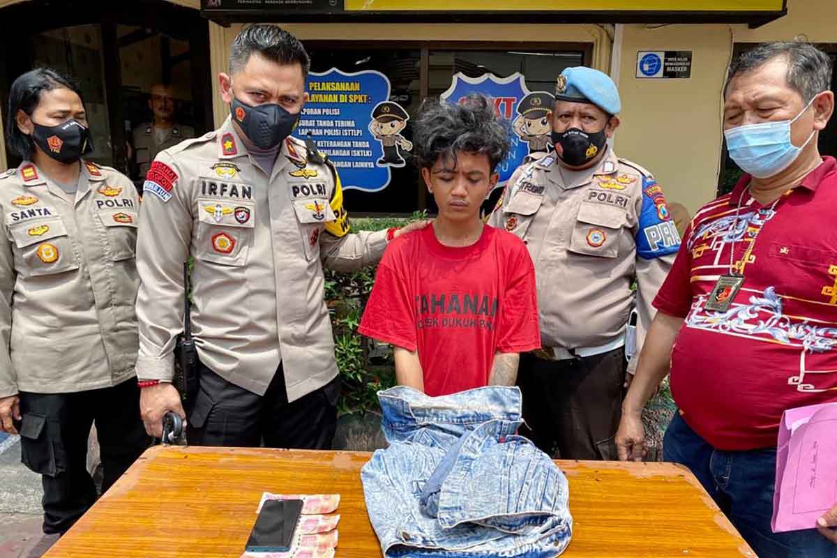 Sakit Hati Diusir Karena Menunggak, Pemuda di Surabaya Nekat Curi Motor Ibu Kos