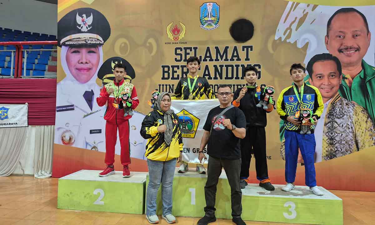 IBCA MMA Gresik Raih 4 Emas di Porprov IX Jatim 2025, Lampaui Target dan Cetak Sejarah Baru