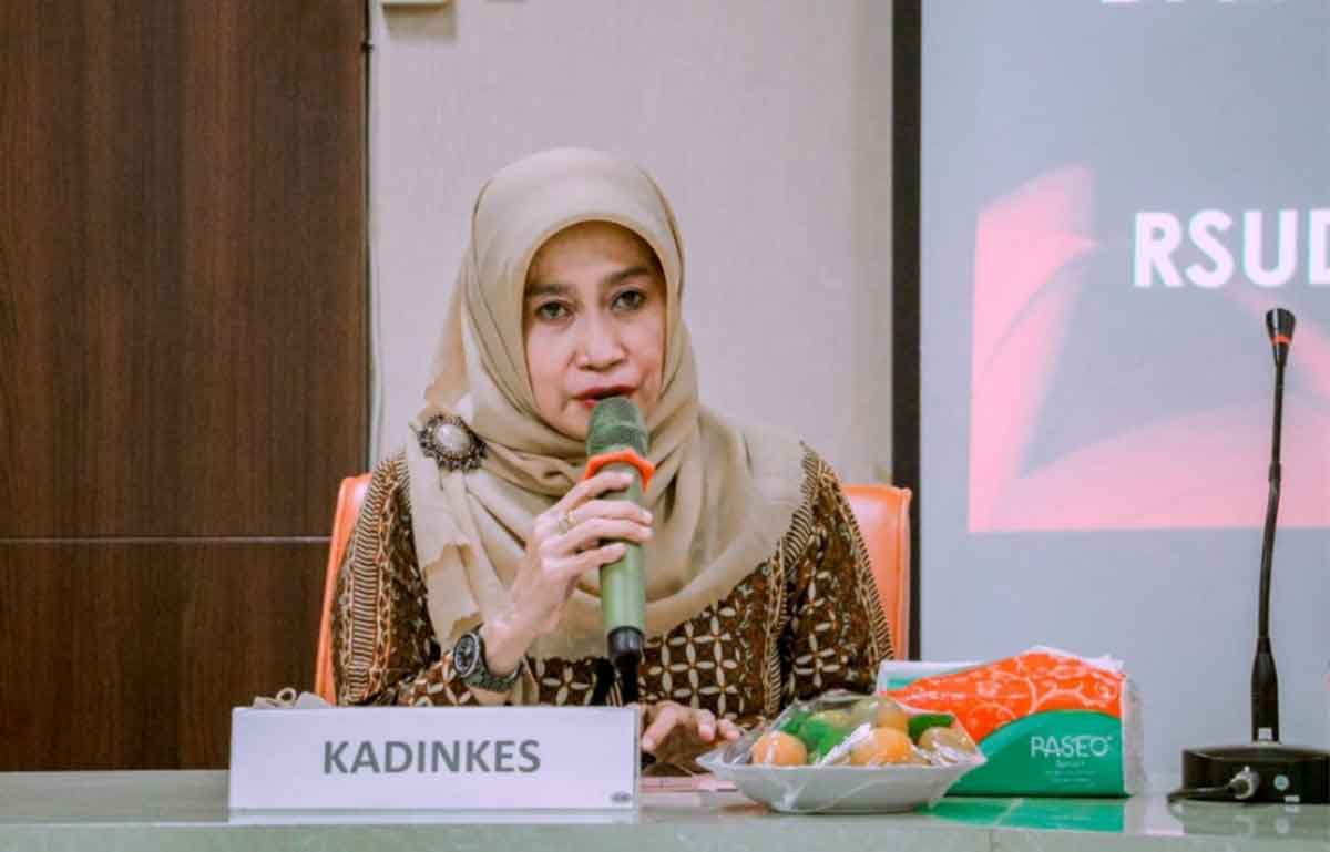 Kepala Dinkes Gresik, Mukhibatul Khusnah.