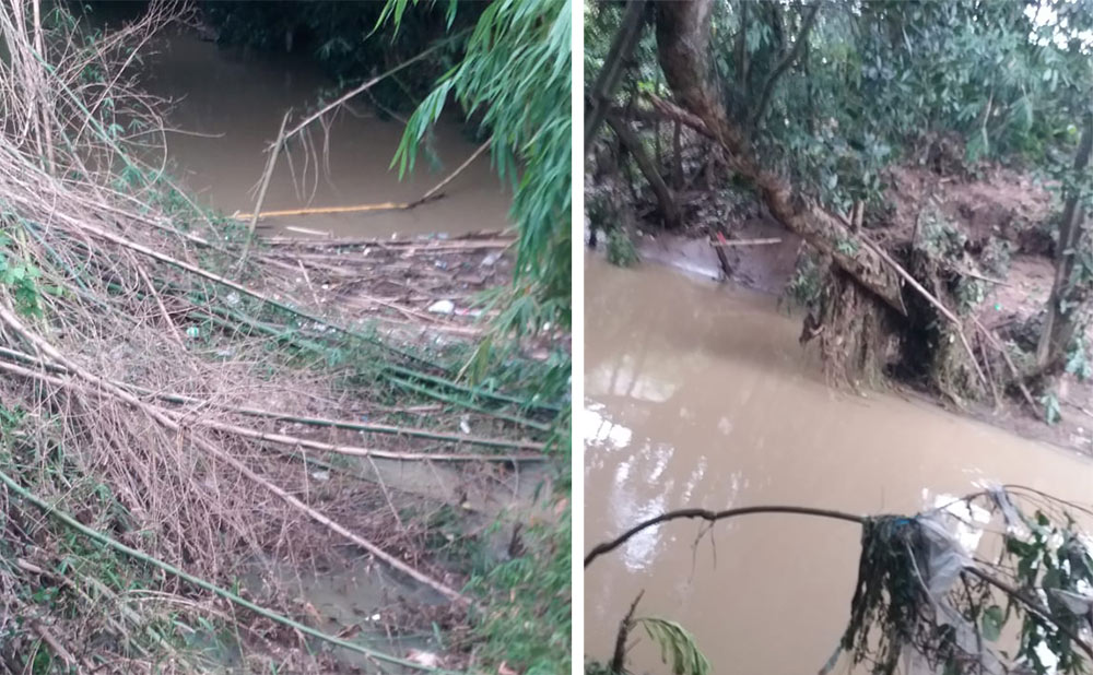 Meluap dan Rawan Longsor, Aliansi Pemuda Tonjung Minta Dewan Kawal Normalisasi Sungai