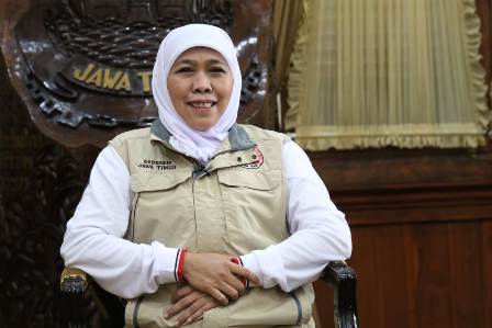 Gubernur Jawa Timur Khofifah Indar Parawansa. foto: ist/ bangsaonline.com