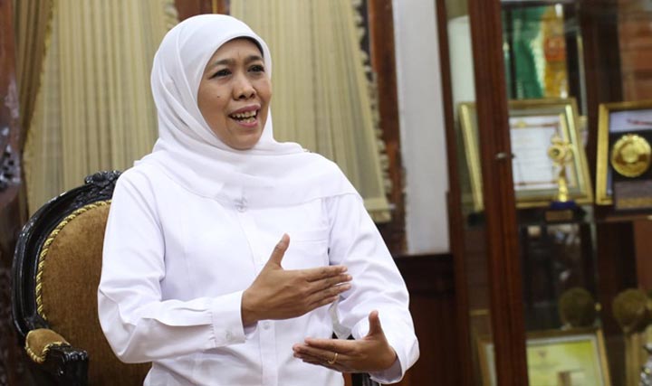 Khofifah Indar Parawansa, Gubernur Jawa Timur. foto: istimewa