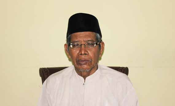 KH. Ahmad Mundzir, Wakil Rais Syuriah PCNU Tuban. (foto: suwandi/BANGSAONLINE)