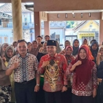 Anggota DPRD Kabupaten Malang, Feri Andi Suseko, saat menyapa masyarakat.