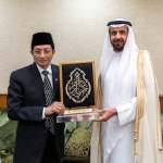 Menteri Agama RI Nasaruddin Umar bersama Menteri Haji dan Umrah Arab Saudi Tawfiq F Al Rabia. Foto: Kemenag RI