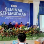 Suasana Seminar Kepemudaan di Rumah Dinas Wakil Bupati Mojokerto.