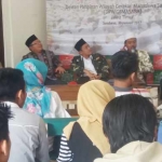 Dari kiri ke kanan, AKBP Dody Eko Wijayanto, Kabag BinOps DitBinmas Polda Jatim; Ahmad Tamim, DPRD Jatim; Andri Irawan, GP Ansor Jatim; KH. Ma