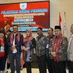 Anggota DPD RI, Lia Istifhama atau yang akrab disapa Ning Lia, saat menghadiri pelantikan pengurus KPPM di Surabaya.