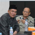 Ketua Komisi III DPRD Gresik, Sulisno Irbansyah (kiri), dan Waka DPRD Ahmad Nurhamim. (Ist)