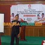 Ketua DPD PKS Jombang, Didik Darmadi, saat memberi sambutan. Foto: AAN AMRULLOH/BANGSAONLINE