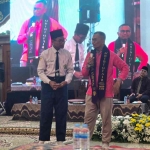 Dahlan Iskan dalam acara Inspirasi Nasional, Pemuda Hebat yang digelar Madrasah Bertaraf Internasional (MBI) di Masjid Raya KH Abdul Chalim Pondok Pesantren Amanatul Ummah Pacet Mojokerto Jawa Timur, Selasa 12 Mei 2026. Foto: MMA/bangsaonline