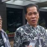 Anton Medan saat mendatangi Polda Metro Jaya minta jaminan aksi unjuk rasa 4 November berjalan aman.