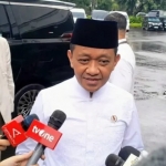 Menteri ESDM, Bahlil Lahadalia saat ditemui di komplek istana kepresidenan