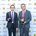 VP Lingkungan PG, Bagus Eka Saputra (kanan) mewakili Direktur Utama, Dwi Satriyo Annurogo usai menerima penghargaan Stevie Award 2025 di Seoul FOTO: ist.
