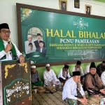 Bupati Pamekasan, Kholilurrahman, saat memberikan sambutan. (Ist)