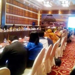 Rapat pengusaha wisata bersama Disbudpar di Hotel Ketapang Indah.