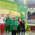 Atlet sambo dari Bangkalan peraih medali di Porprov Jatim 2023.