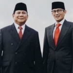 Menhan Prabowo Subianto dan Menparekraf Sandiaga Salahuddin Uno. foto: ist.