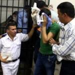 Delapan orang ini menyangkal tuduhan memicu kebejatan moral di Mesir. Foto: repro bbc