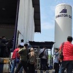 Supplier oksigen PT. Samator Gas Industri yang terletak di Kelurahan Manisrenggo, Kecamatan Kota, Kota Kediri. foto: MUJI HARJITA/ BANGSAONLINE