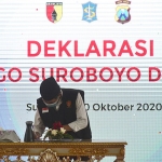 Deklarasi Jogo Suroboyo Damai. (foto: ist)