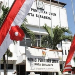 Kantor KPU Kota Surabaya.