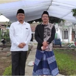 Ketua DPRD Kabupaten Pasuruan Sudiono Fauzan bersama Pengasuh Ponpes Canga