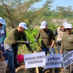Aksi tanam pohon yang dilakukan Jurnalis Blitar juga untuk menjaga situs Cagar Budaya Candi Gambar Wetan, agar tidak terkikis karena kegiatan tambang di dekat lokasi tersebut. (Ist)