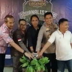 Pembukaan turnamen Mobile Legends yang digelar Pokja Jurnalis Kraksaan.