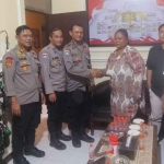 Petugas Polsek Prajurit Kulon bersama instansi terkait ketika mengikuti launching gugus tugas Polri mendukung ketahanan pangan dengan Kapolri dan Panglima TNI.