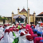 Wali Kota Pasuruan saat memberi sambutan.