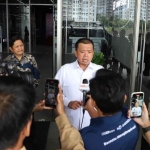 Menteri ATR/BPN, saat memberi keterangan ke awak media.