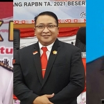 Keterangan kolase foto dari kiri ke kanan: M. Yusuf Ansyori, M. Hari Syawaludin, dan Suwartono.