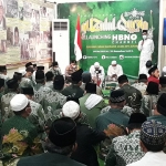 PCNU Kota Surabaya memperingati Nuzulul Quran sekaligus launching HBNO TV di aula Kantor PCNU Surabaya. (foto: DIDI ROSADI/ BANGSAONLINE)