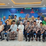 Paslon Wali Kota dan Wakil Wali Kota Kediri nomor urut 1, Vinanda Prameswati - Gus Qowim bersama Pimpinan Daerah Muhammadiyah Kota Kediri