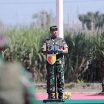 Kasdam V/Brawijaya, Brigjen TNI Terry Tresna Purnama, saat memberi sambutan.